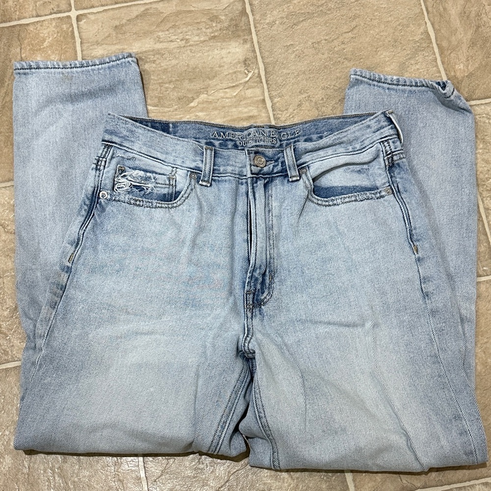 American Eagle Outfitters Light Blue Relaxed Pants